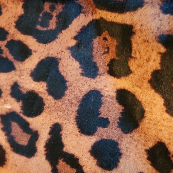 ♤ Giuseppe Zanotti Leopard Print Fur Boots - Picture 6 of 11